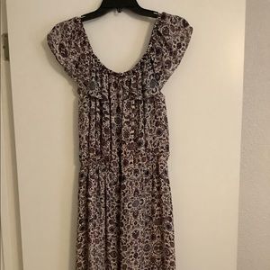L’Agence Silk Print Sundress Size L